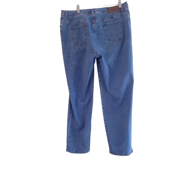 Lauren Jeans Company Women size 16 Ralph Lauren Denim Blue Jeans High Rise - Picture 2 of 5